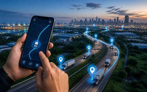 Real-time GPS tracking placeholder